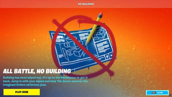 Fortnite без строительства: Новый сезон временно удалил из игры ненавистную многими механику