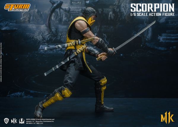 Скорпион из Mortal Kombat 11 получит детализированную фигурку со своим классическим костюмом