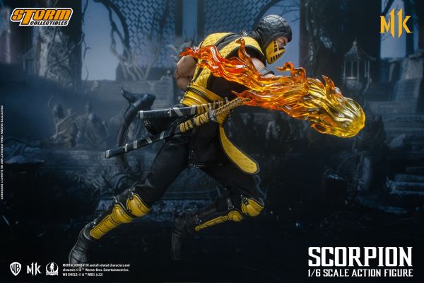 Скорпион из Mortal Kombat 11 получит детализированную фигурку со своим классическим костюмом