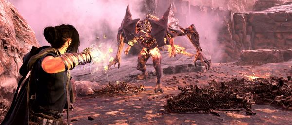 Судья с топором и обезумевшие олени: Новый геймплей Forspoken с PS5 показывает врагов и бои с ними